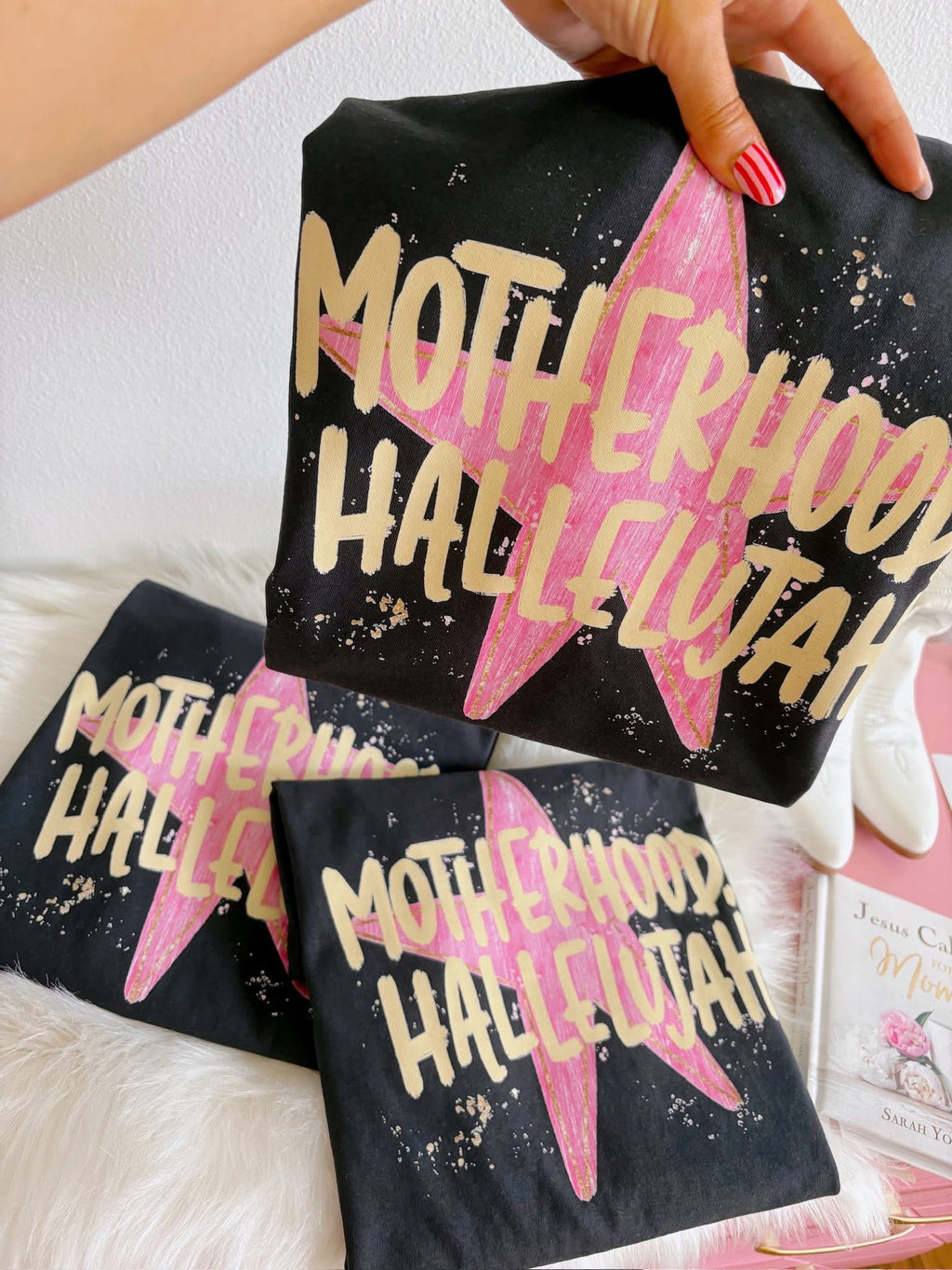 Motherhood, Hallelujah! 🎀⭐️🌸

BEST SELLER ALERT ‼️ Hundreds of these flying off the shelf weekly!! RUN RUN RUN and grab yours!!!